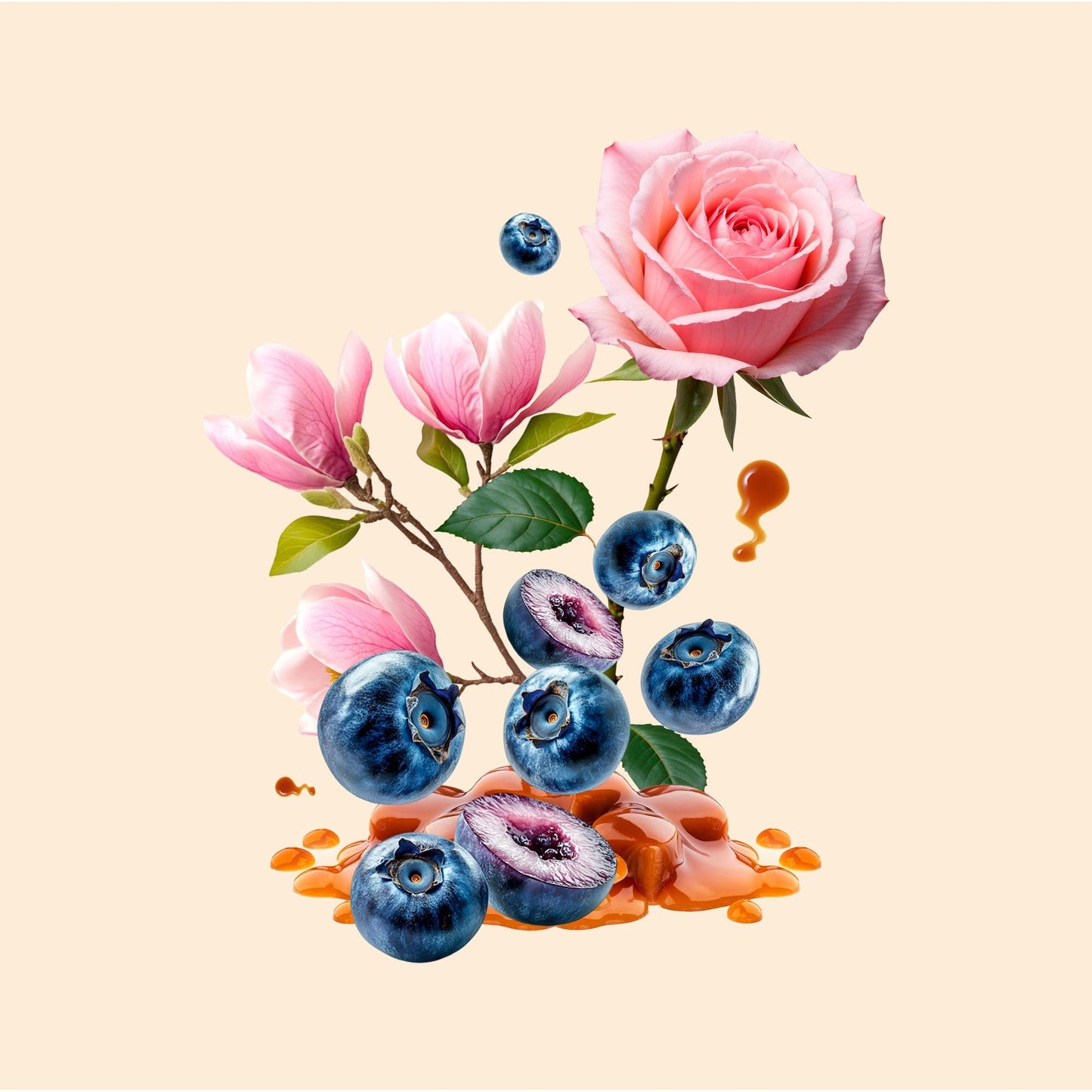 Coup De Coeur Rose & Blueberry Body Mist 200ml