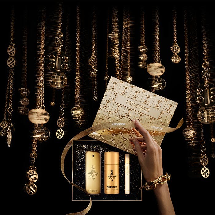 Paco Rabanne 1 Million Eau De Toilette 100ml Giftset