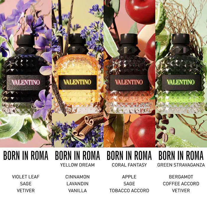 Valentino Born In Roma Uomo Coral Fantasy Eau De Toilette 50ml