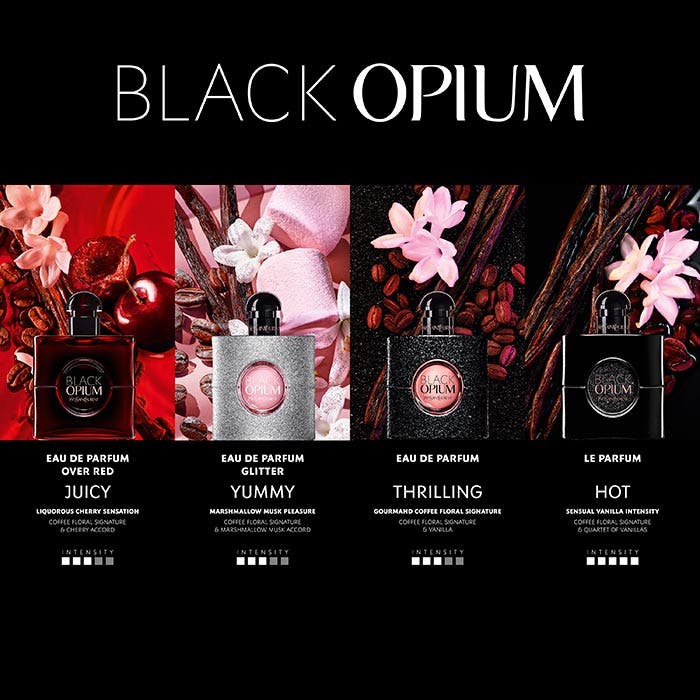 Yves Saint Laurent Black Opium Glitter Eau De Parfum 90ml