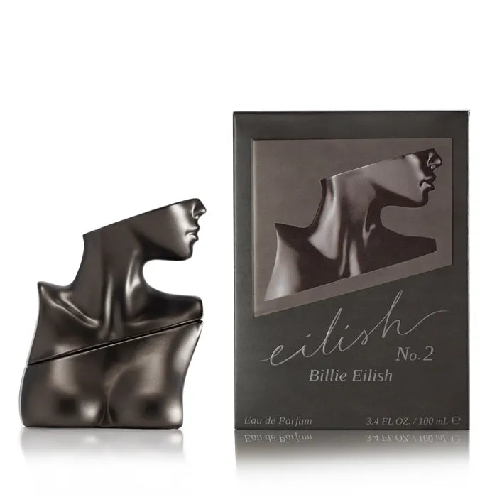 perfume bottle and packaging on a white background