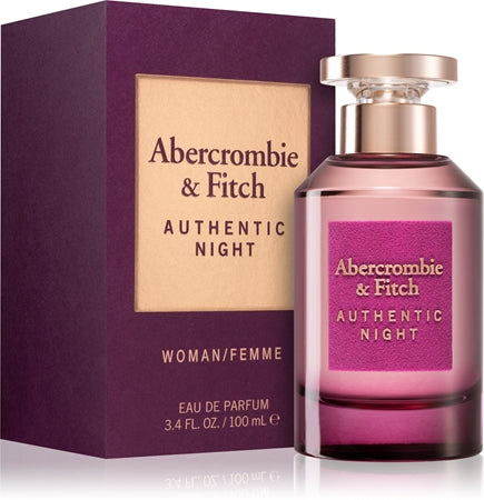 Abercrombie & Fitch Authentic Night For Women EDP 100ml