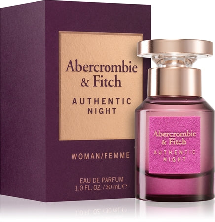 Abercrombie & Fitch Authentic Night For Women EDP 30ml