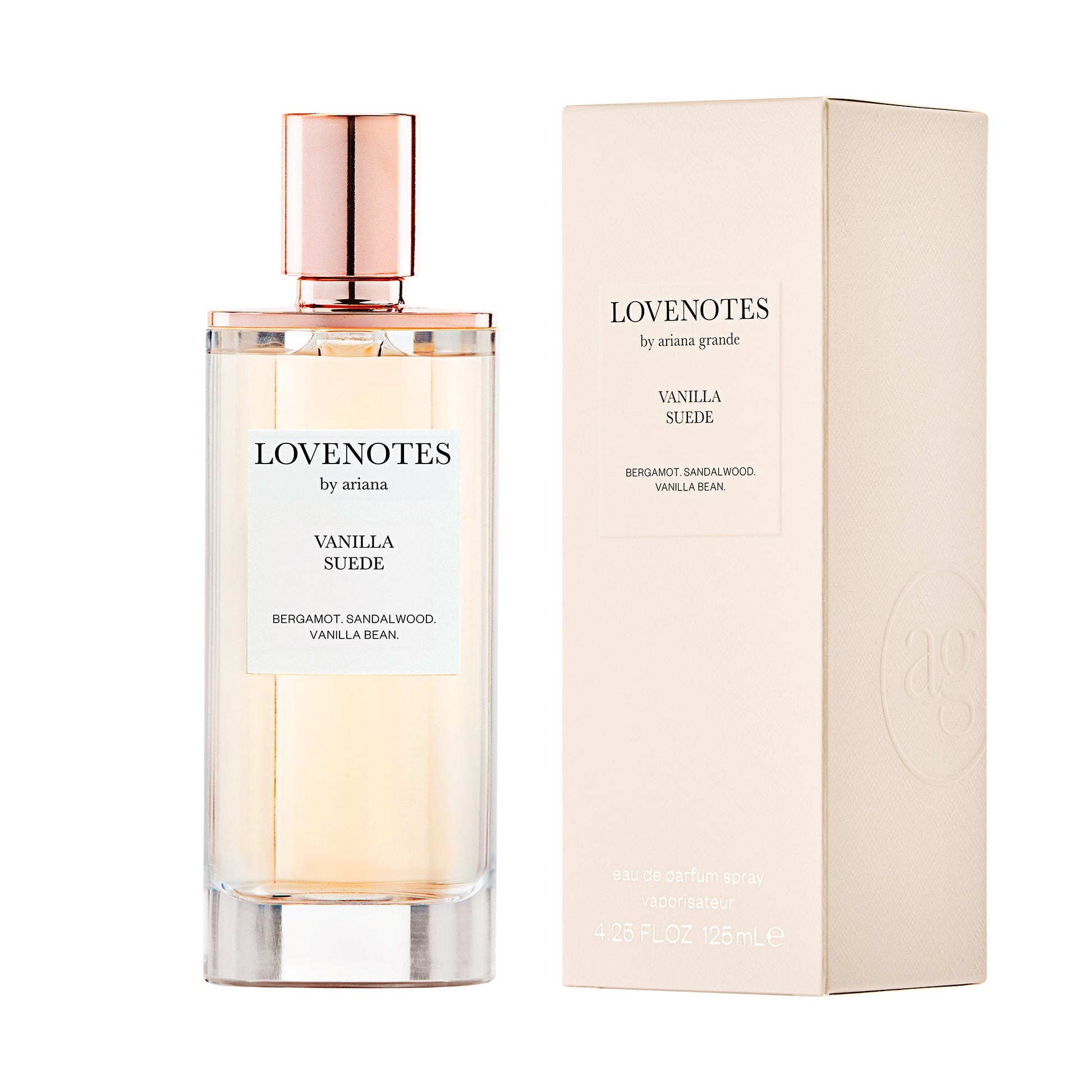 Ariana Grande Lovenotes Vanilla Suede Eau De Parfum 125ml