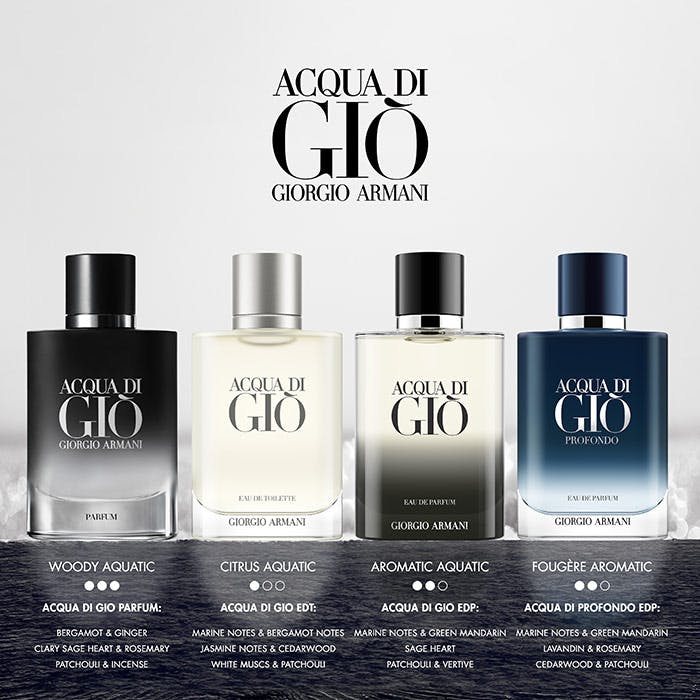 Armani Acqua Di Gio Profondo Eau De Parfum 150ml Refill