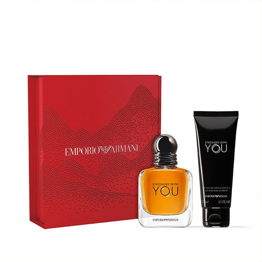 Armani Emporio He Stronger With You Eau De Toilette 50ml Gift Set