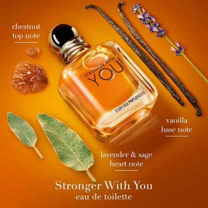Armani He Stronger With You EDT 50ml Gift Set