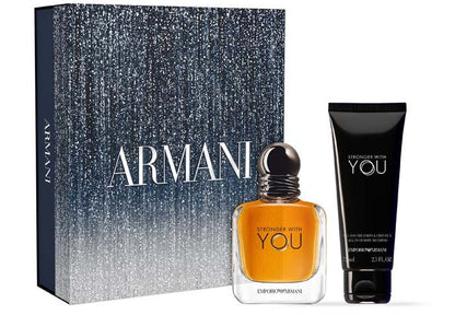 Armani He Stronger With You EDT 50ml Gift Set