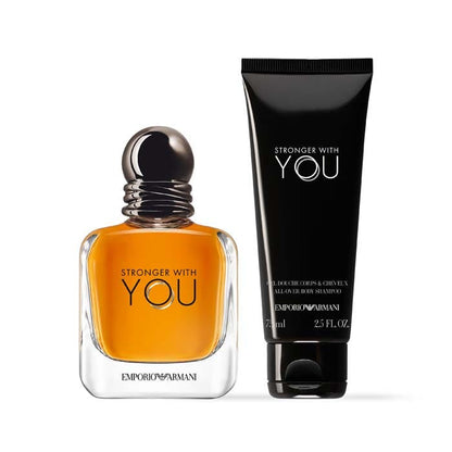 Armani He Stronger With You EDT 50ml Gift Set