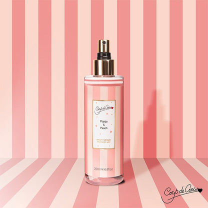 Coup De Coeur Poppy & Peach Body Mist 200ml