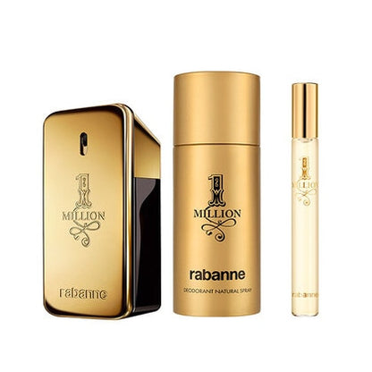 Paco Rabanne 1 Million Eau De Toilette 100ml Giftset