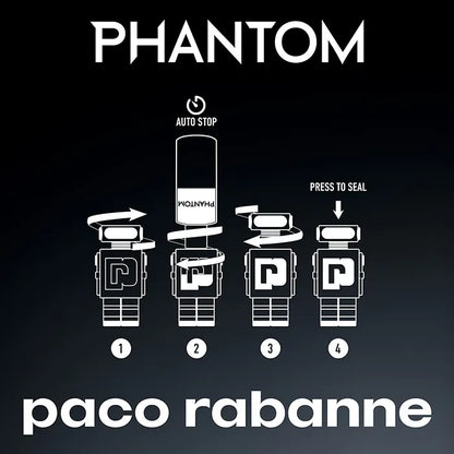 Paco Rabanne Phantom Eau De Toilette 200ml Refill