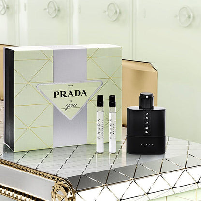 Prada Luna Rossa Black EDP 100ml Gift Set