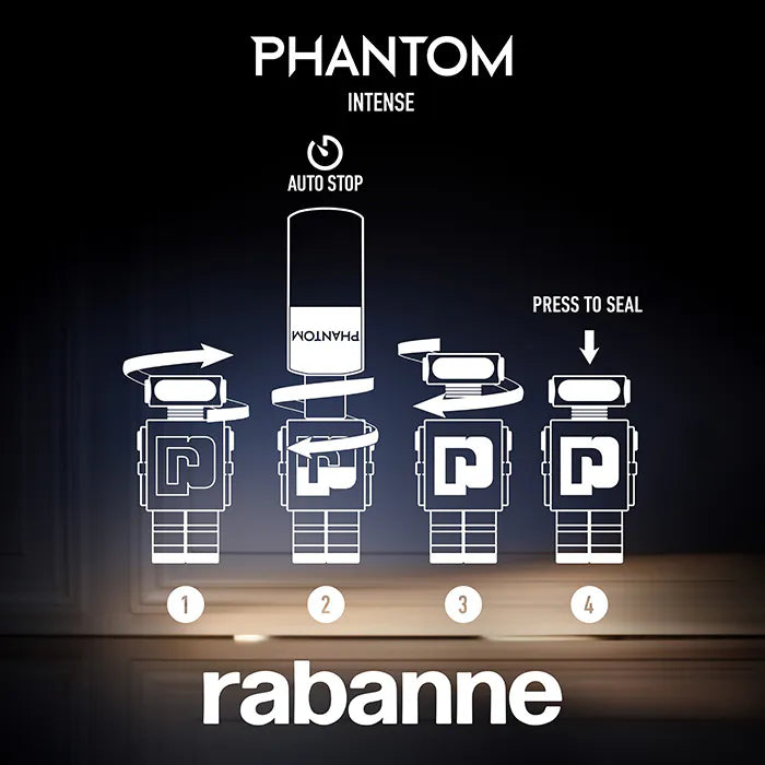 Rabanne Phantom Intense Eau De Parfum 200ml Refill