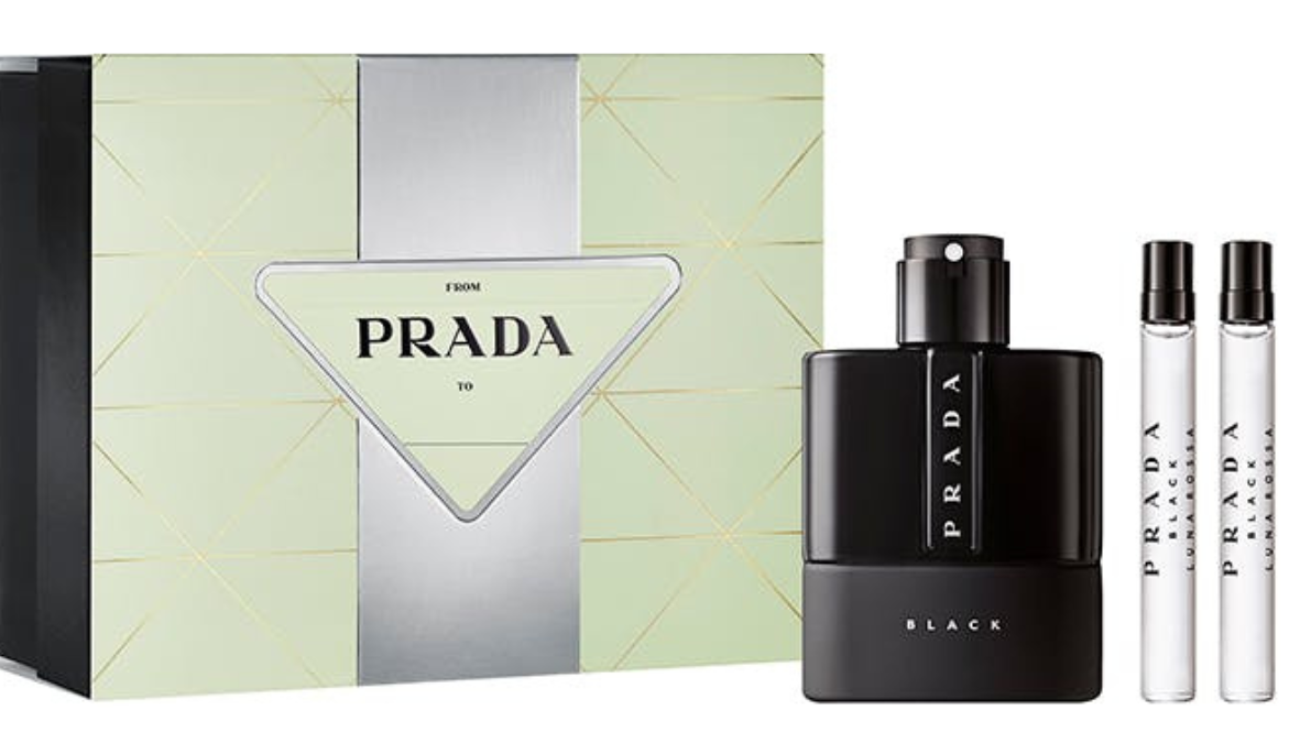 Prada Luna Rossa Black EDP 100ml Gift Set
