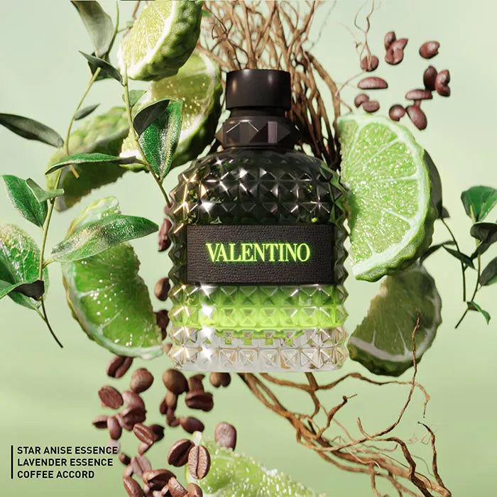 Valentino Born In Roma Uomo Green Stravaganza Eau De Toilette 50ml